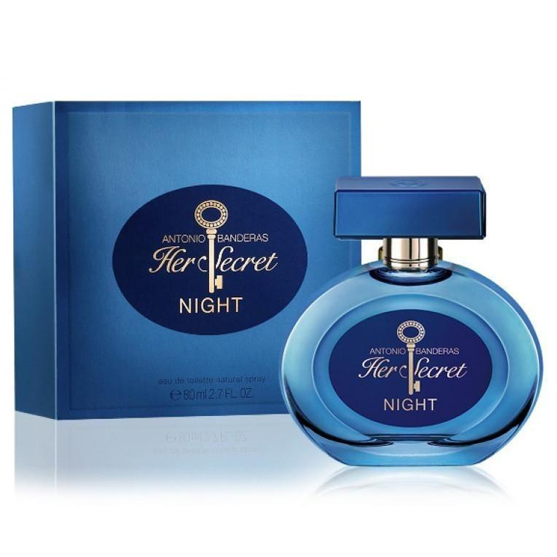 Perfume Antonio Banderas Her Secret Night Edt 80ml Mujer 1