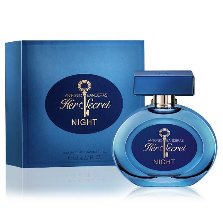 Perfume Antonio Banderas Her Secret Night Edt 80ml Mujer 1