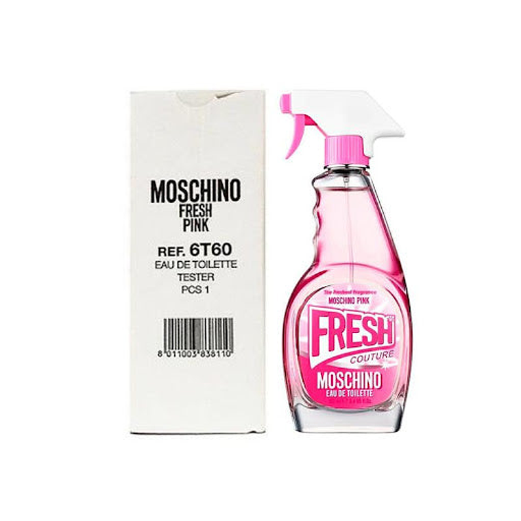 Tester Moschino Fresh Couture Pink Edt 100ml Mujer (Rosado) 1