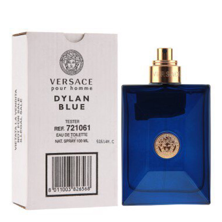 Tester Versace Dylan Blue Edt 100ml Hombre 1