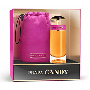 Perfume Prada Candy Edp 80ml Mujer Con Travel Pouch Mujer
