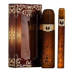Estuche Cuba Gold Edt 100ml +35ml Hombre (Cuba Tradicional Hombre ) (Aroma Como Le Male Jean Paul Gaultier)