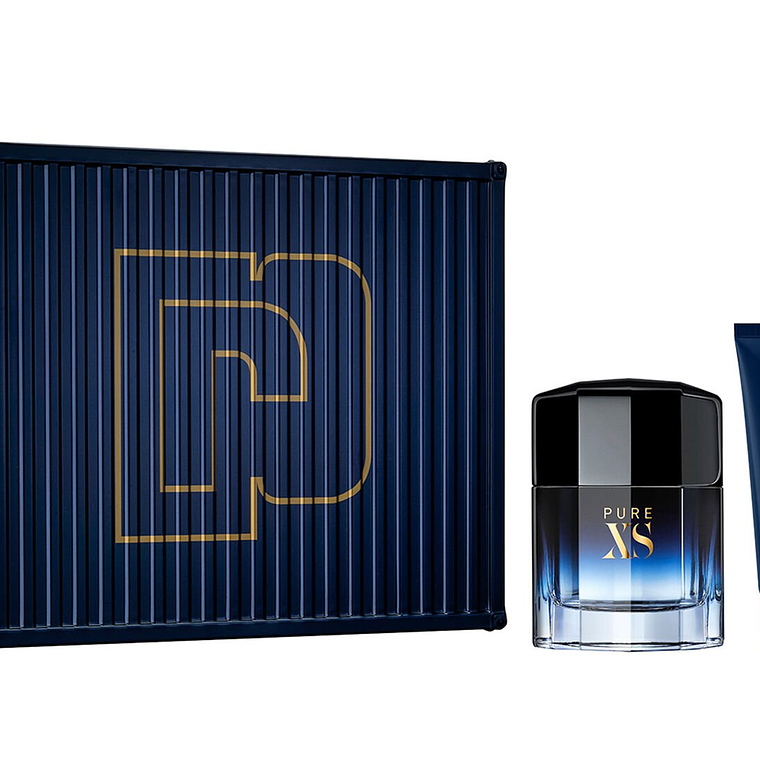 Estuche Paco Rabanne Xs Pure Edt 100ML + 100ml Gel de Ducha Hombre 1