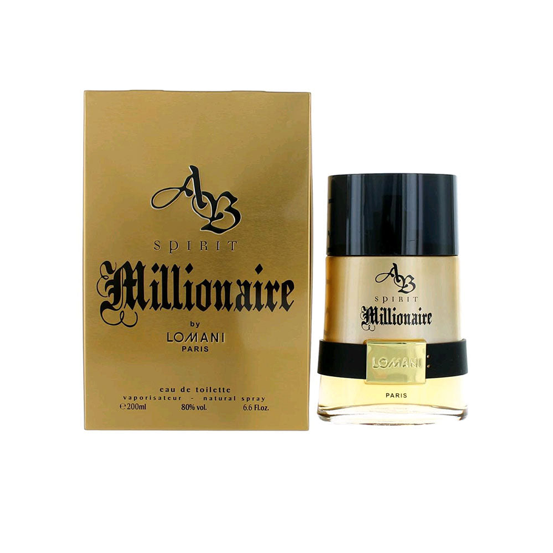 Perfume Lomani AB Spirit Millionaire Edt 200ml Hombre (Parecido A One Million De Paco Rabanne) 1