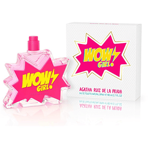 Perfume Wow Girl Agatha Ruiz De La Prada 80ml Mujer