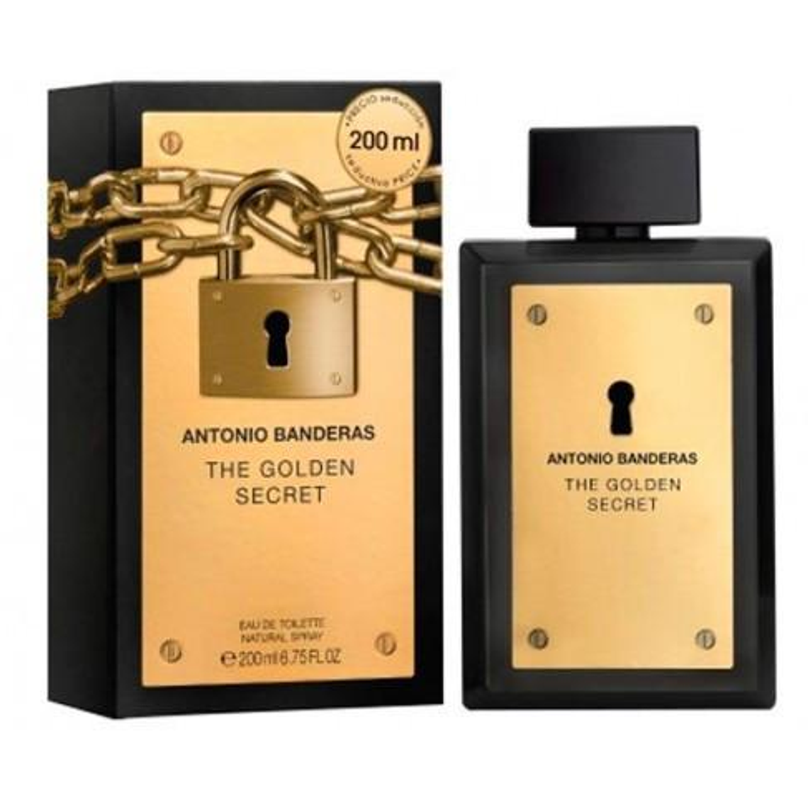 Perfume Antonio Banderas The Golden Secret Edt 200ml Hombre 1
