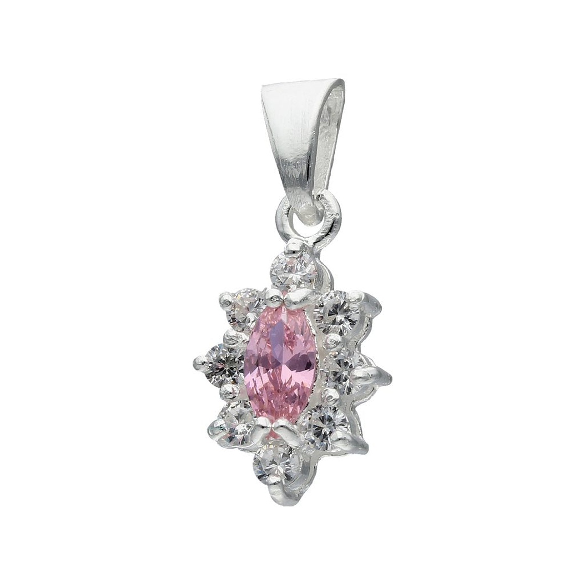 Colgante Lady Circón Rosa Francia 1