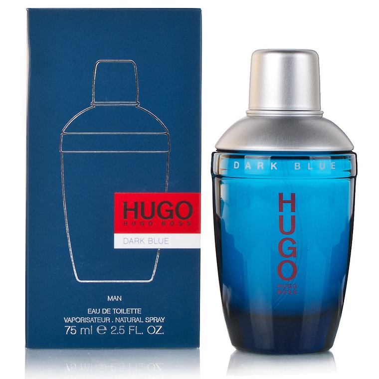Perfume Hugo Boss Dark Blue Edt 75ml Hombre 1