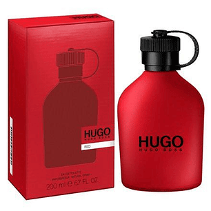 Perfume Hugo Boss Cantimplora Rojo Edt 200ml  Hombre