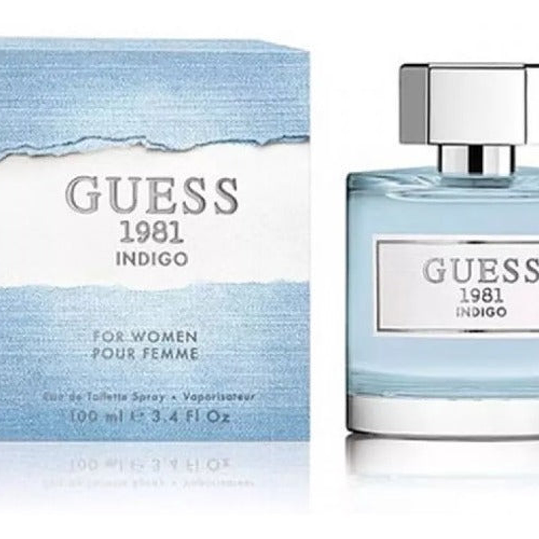 Perfume Guess Indigo 1981 Edt 100ml Mujer 1