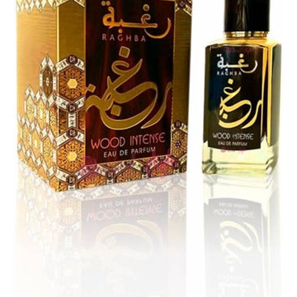 Perfume Lattafa Raghba Wood Intense EDP 100ml Hombre- Inspirado en By The Fireplace de Maison Martin Margiela 1