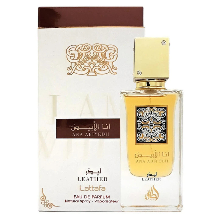 Perfume Lattafa Ana Abiyedh Leather EDP 60ml Unisex (Parecido a Irish Leather Memo Paris) 1