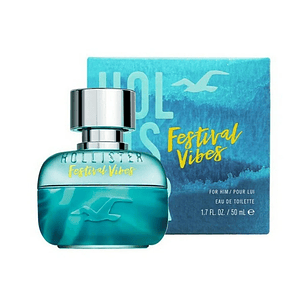 Perfume Hollister Festival Vibes Men Edt 50Ml Hombre