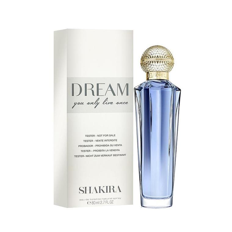 Tester Shakira Dream Edt 80 ml Mujer 1