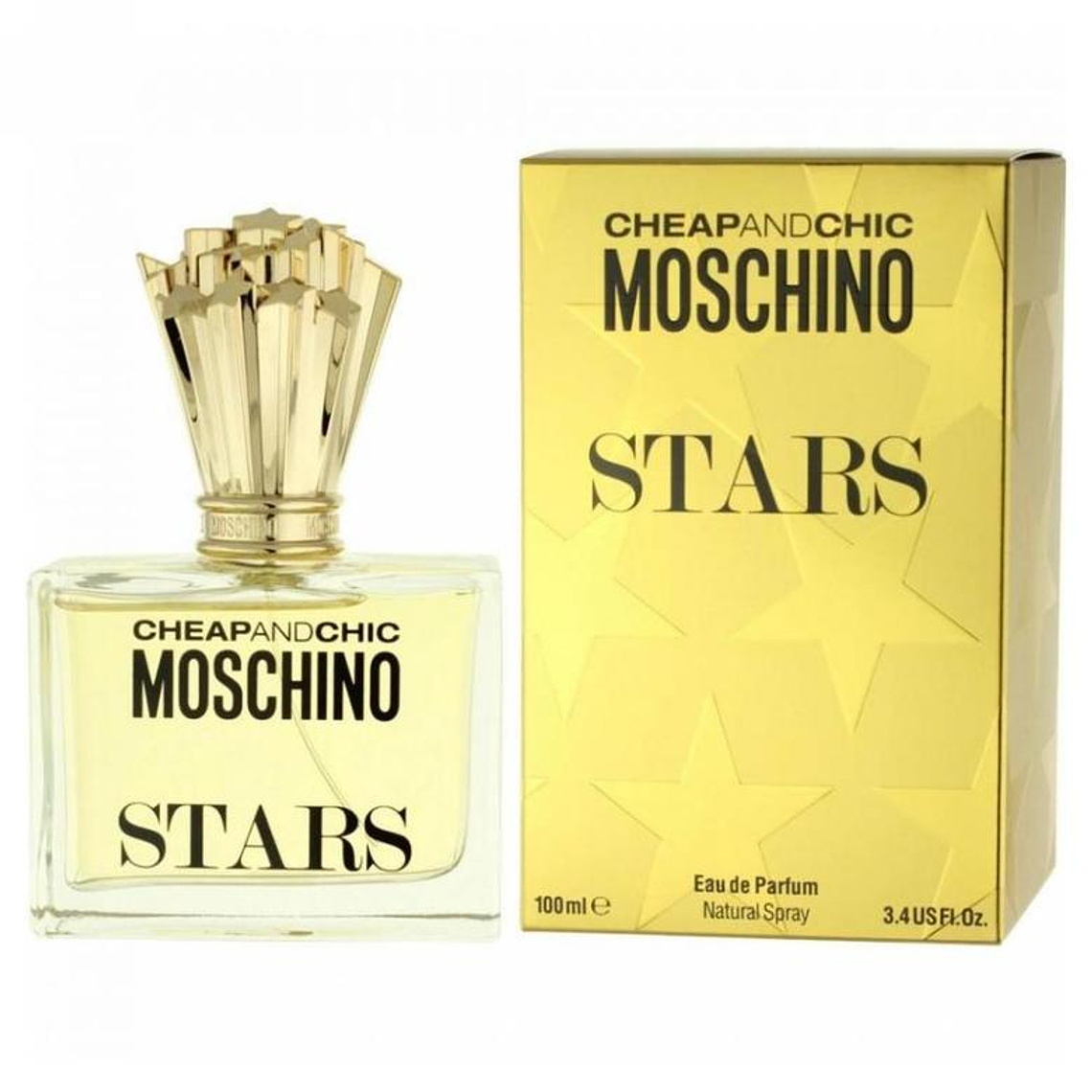 Perfume Moschino Cheap & Chic Stars Edp 100ml Mujer (Dorado) 1