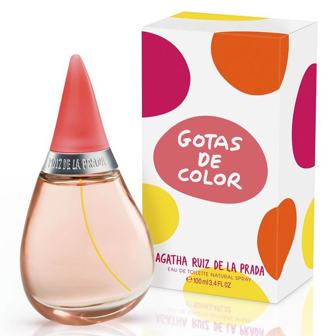 Perfume Agatha Ruiz De La Prada Gotas De Color Edt 100ml Mujer 1