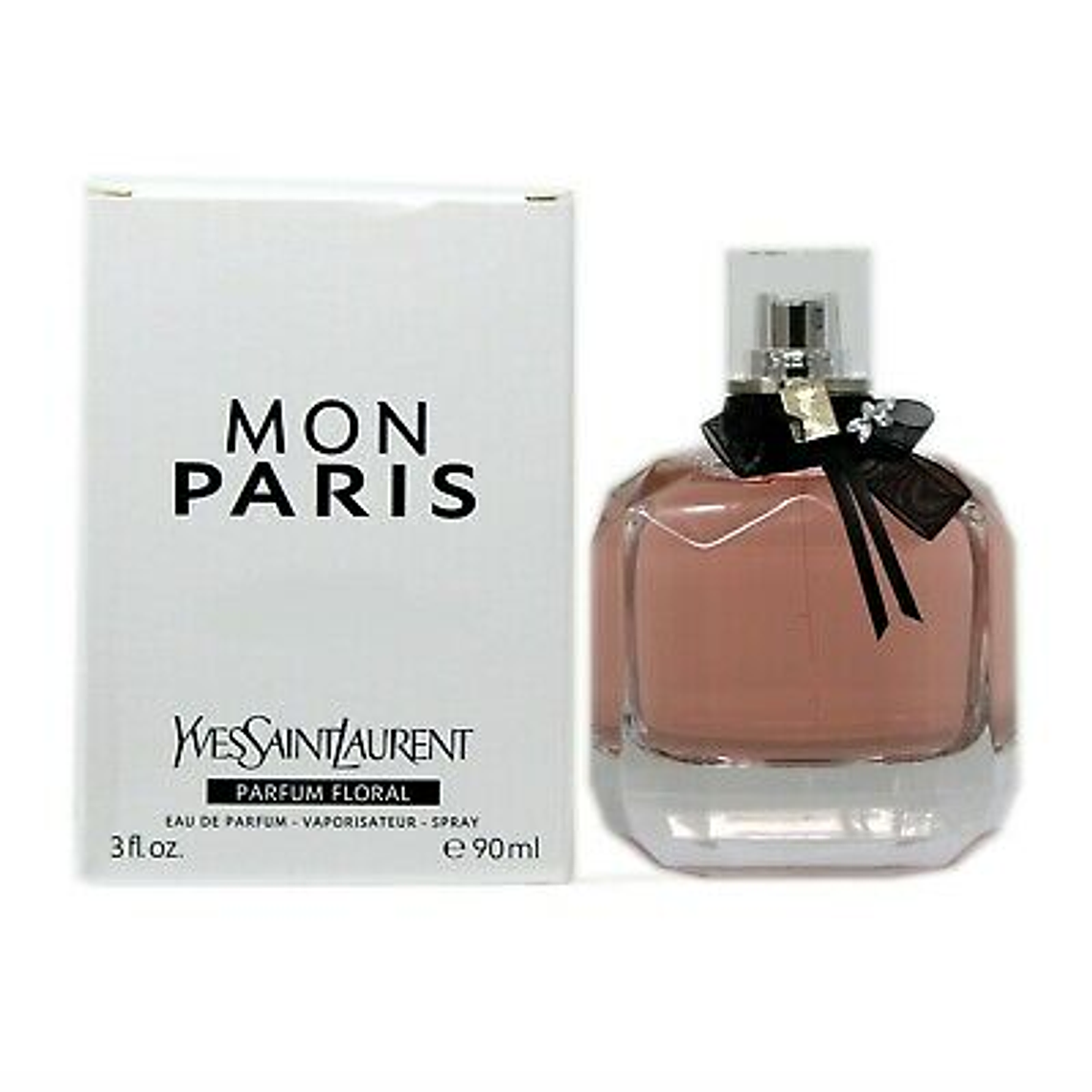Tester Yves saint laurent Mon Paris Parfum Floral Edp 90ml Mujer (Nuevo) 1
