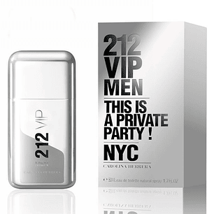 Perfume Carolina Herrera 212 Vip Edt 50ml Hombre (Edicion Limitada)