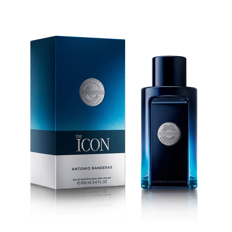 Perfume Antonio Banderas The Icon Edt 100ml Hombre - AZUL 1