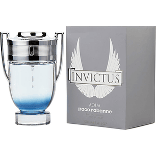 Perfume Paco Rabanne Invictus Aqua Edt 100ml Hombre (Version Aqua)