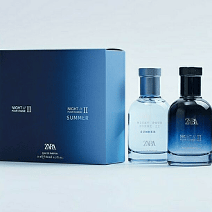 Estuche Zara Night Pour Homme II And Pour Homme II Summer EDP 2 x 80 ML Hombre