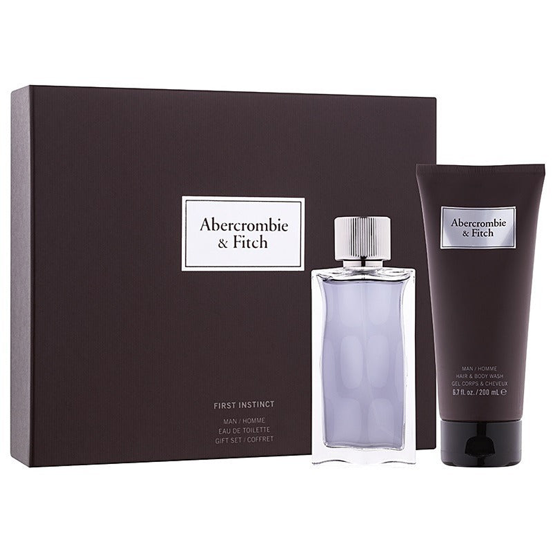 Estuche Abercrombie And Fitch First Instinct Edt 100ml Hombre 1