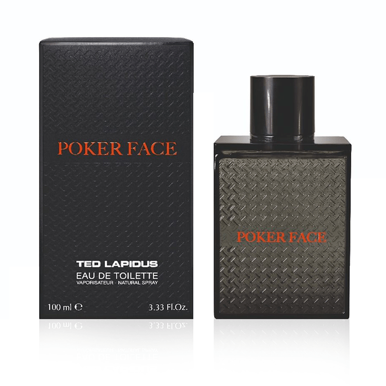 Perfume Ted Lapidus Poker Face Edt 100ml Hombre 1