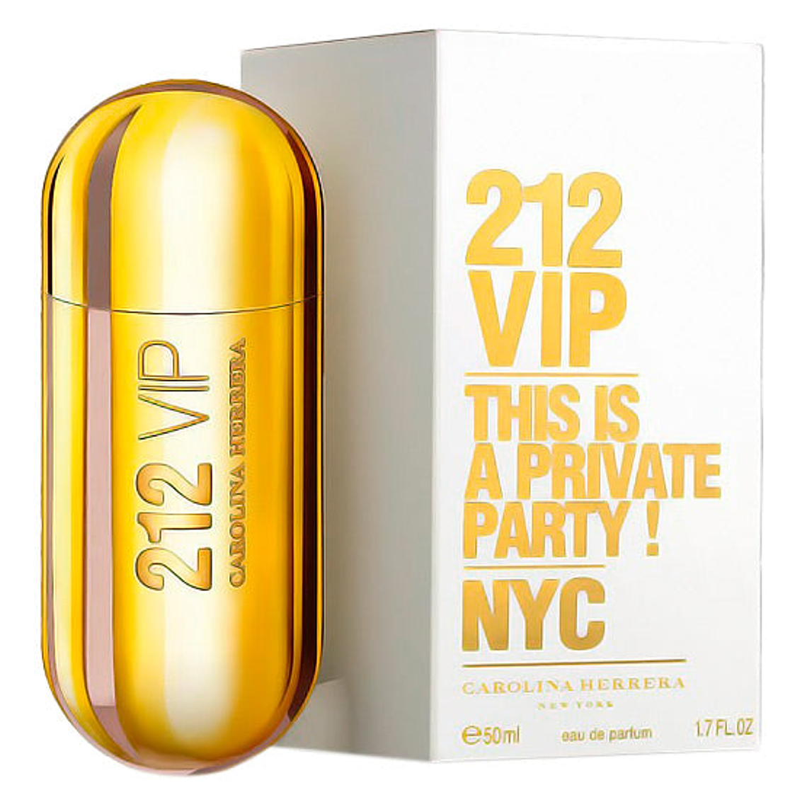 Perfume Carolina Herrera 212 Vip Edp 50ml Mujer 1