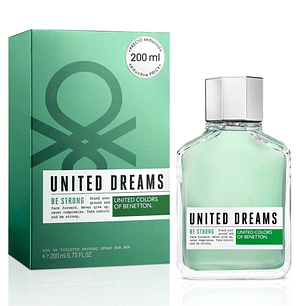 Perfume Benetton United Dreams Be Strong Edt 200ml Hombre