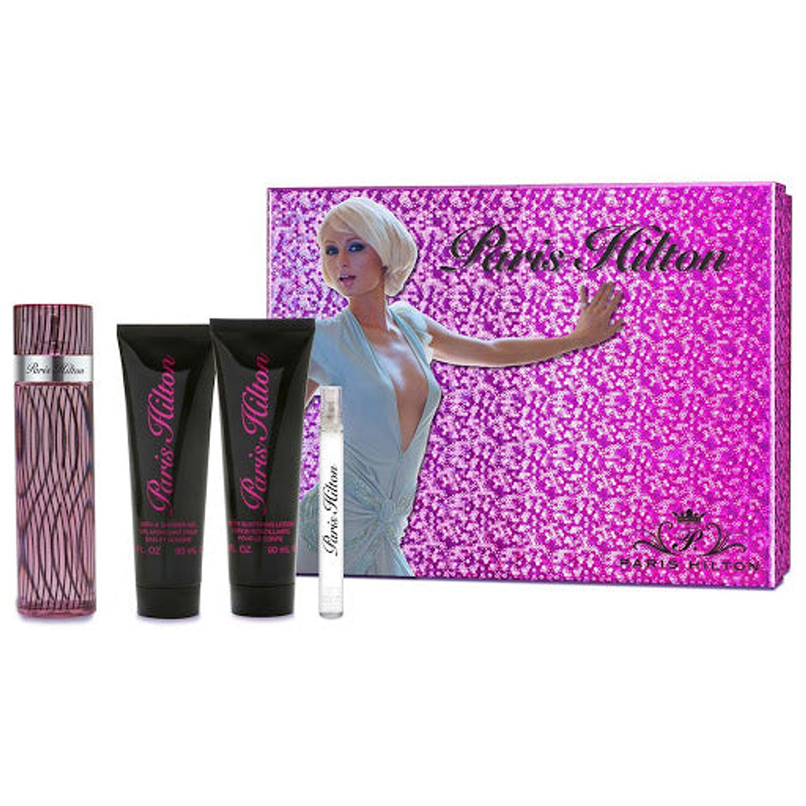 Estuche Paris Hilton Tradicional Edp 100ml + Regalo Mujer 1