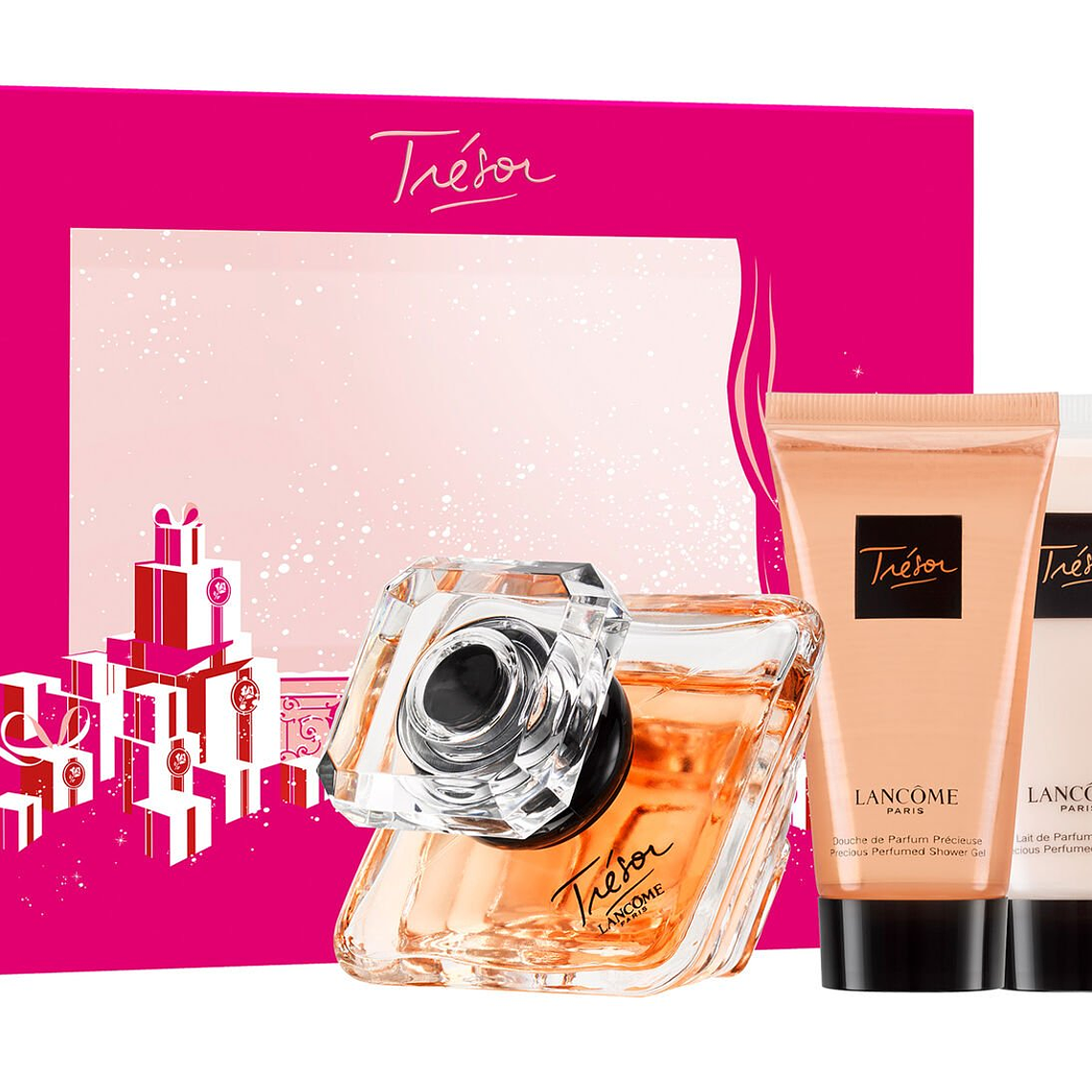Estuche Lancome Tresor Edp 30ml Mujer + Shower Gel 50ml + Body locion 50ml 1