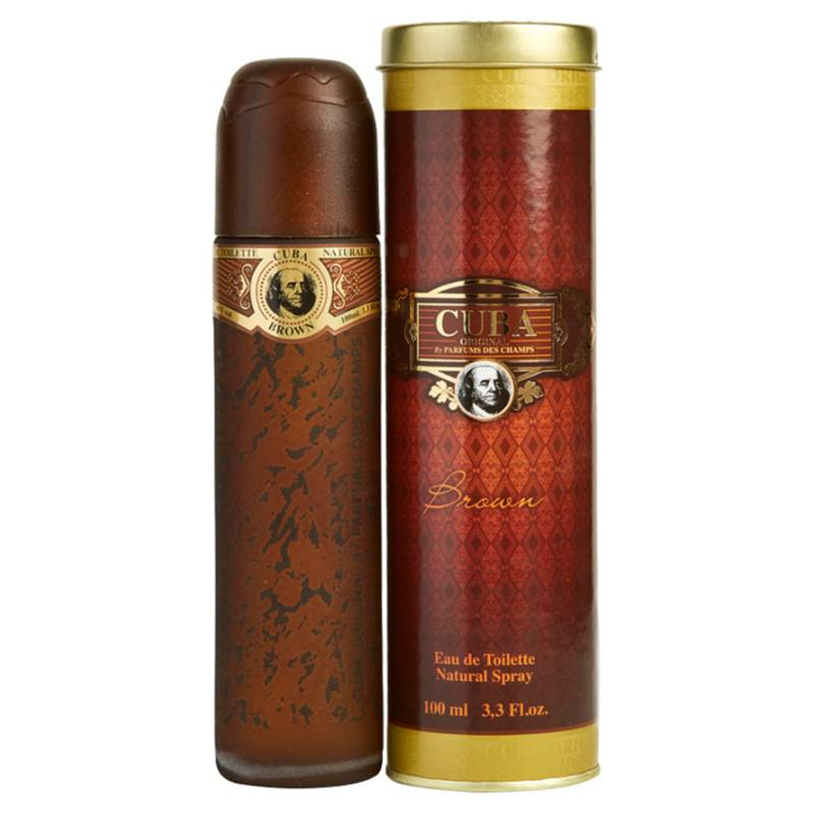 Perfume Cuba Brown Edt 100ml Hombre (Parecido a Carolina Herrera Classico) 1