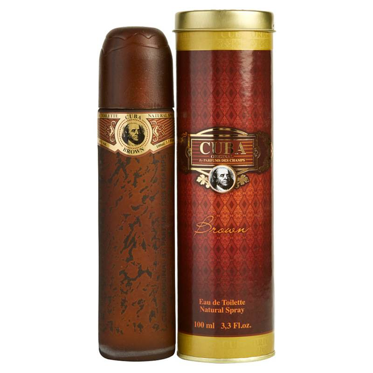 Perfume Cuba Brown Edt 100ml Hombre (Parecido a Carolina Herrera Classico) 1