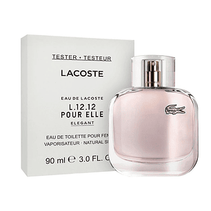 Tester Lacoste Elegant Edt 90ml Mujer