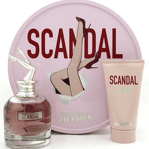 Estuche Jean Paul Gaultier Scandal Edp 80ml Mujer + 75ml Body locion + 6ml