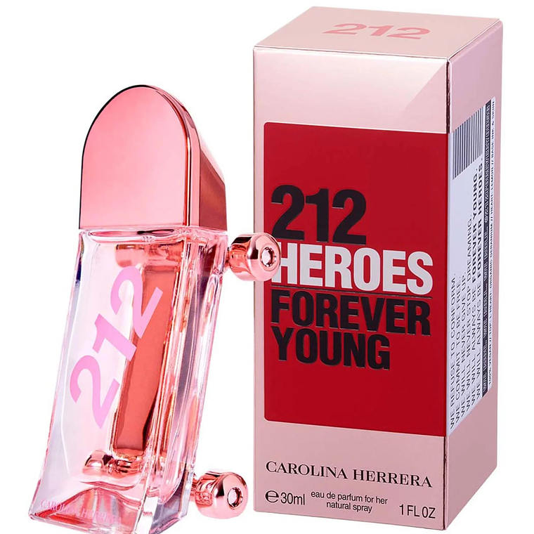 Perfume Carolina Herrera 212 Heroes Forever Young Edp 30Ml Mujer 1