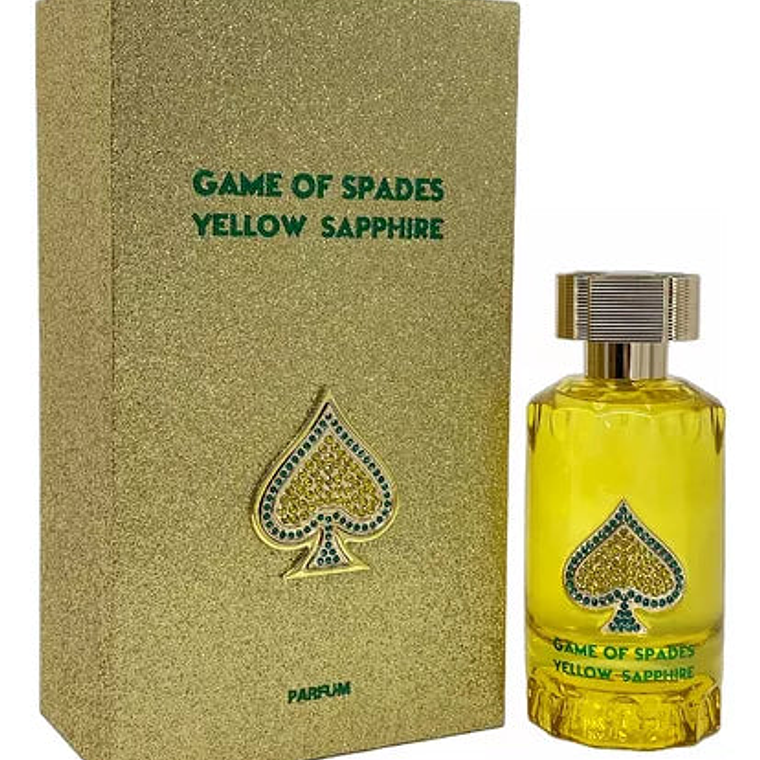 Perfume Game Of Spades Yellow Sapphire 100Ml Unisex Jo Milano 1