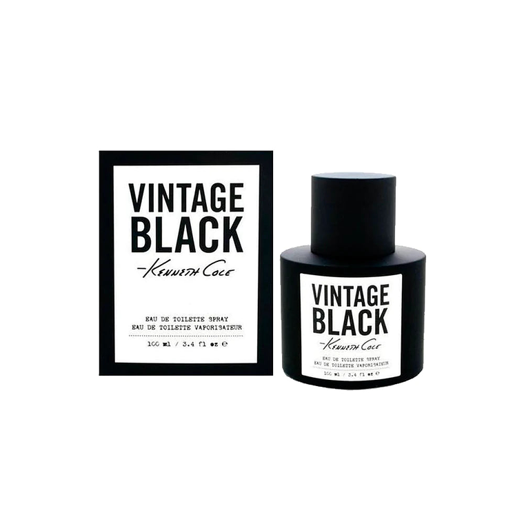 Perfume Kenneth Cole Vintage Black Edt 100ml Hombre 1