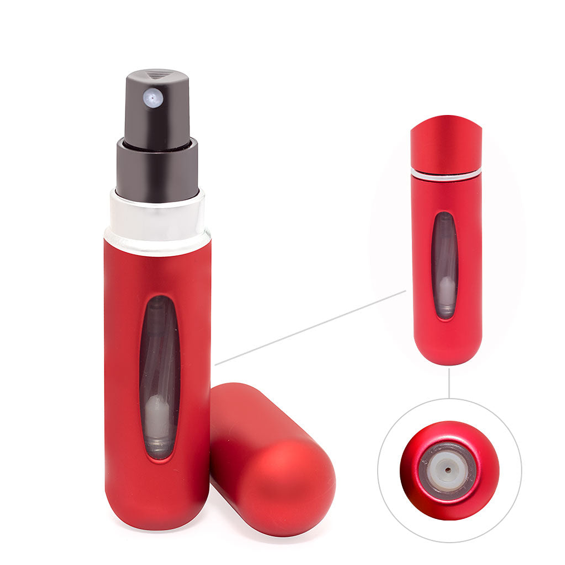 Perfumeros recargable 5ml Rojo 1