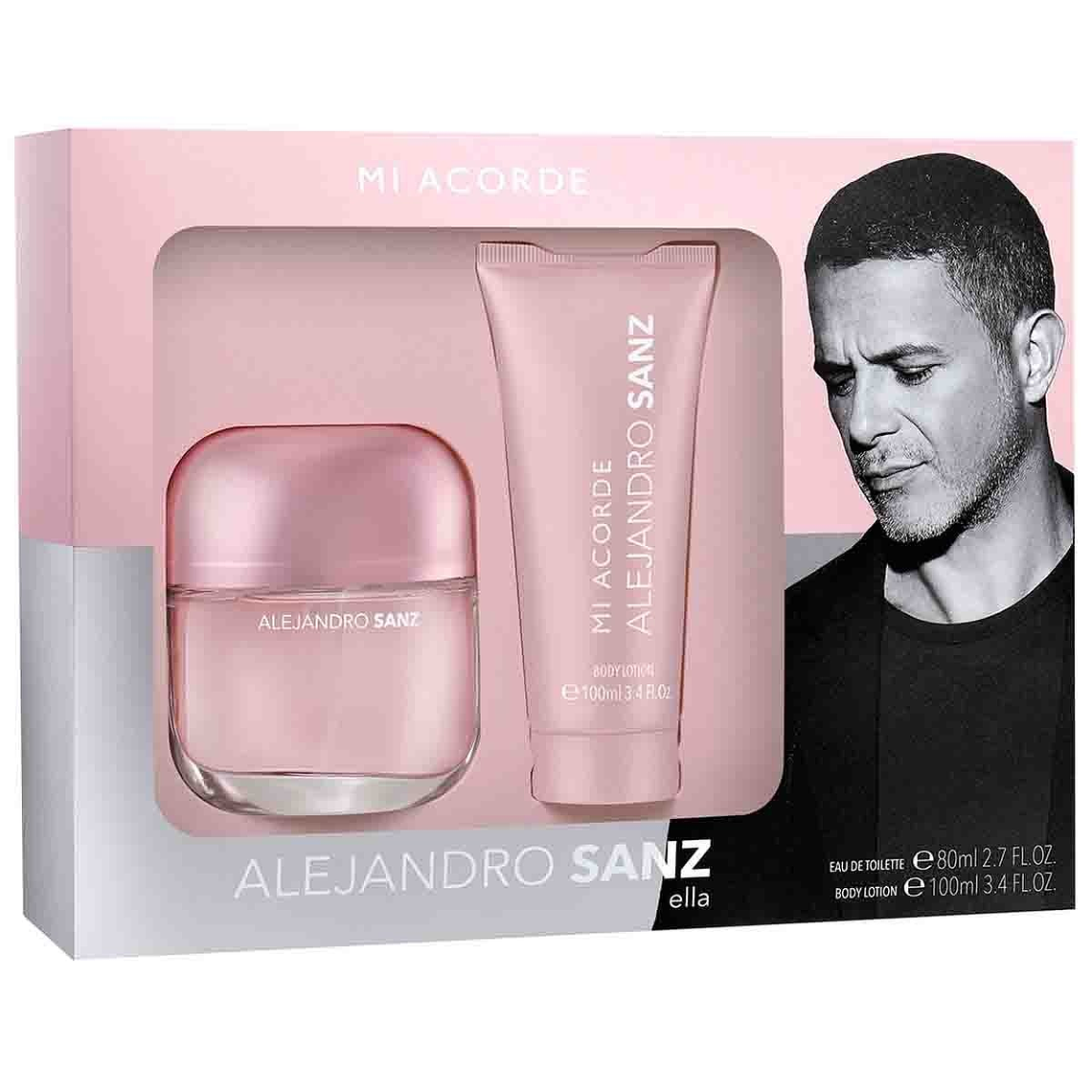 Estuche Alejandro Sanz Mi Acorde 80 Ml Edt Mujer 1