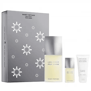 Estuche Issey Miyake Edt 125ml +15ml + 50ml Shower Gel Hombre