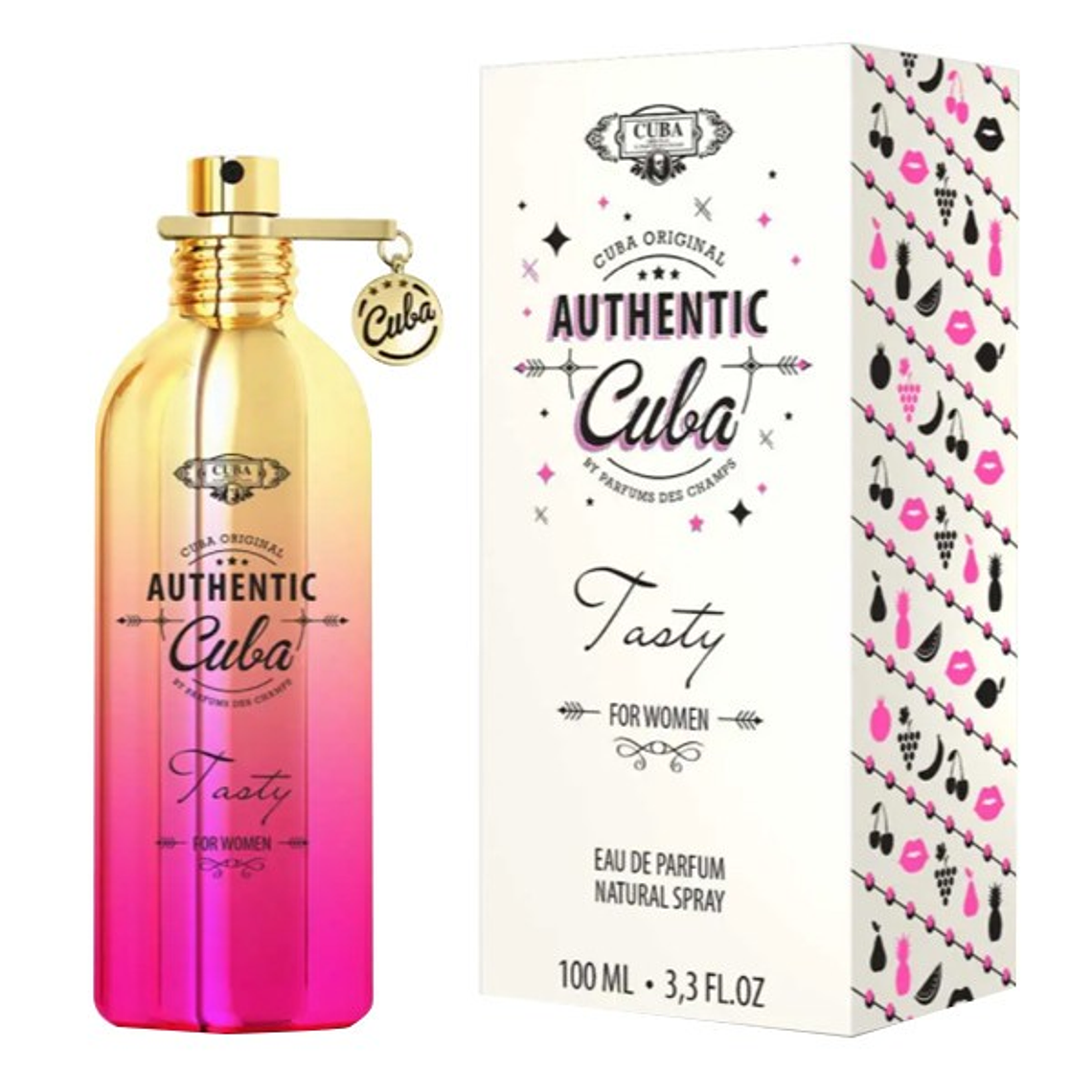 Perfume Cuba Authentic Cuba Tasty Edp 100ml Mujer (Aroma como Very Irresistible De Givenchy) 1