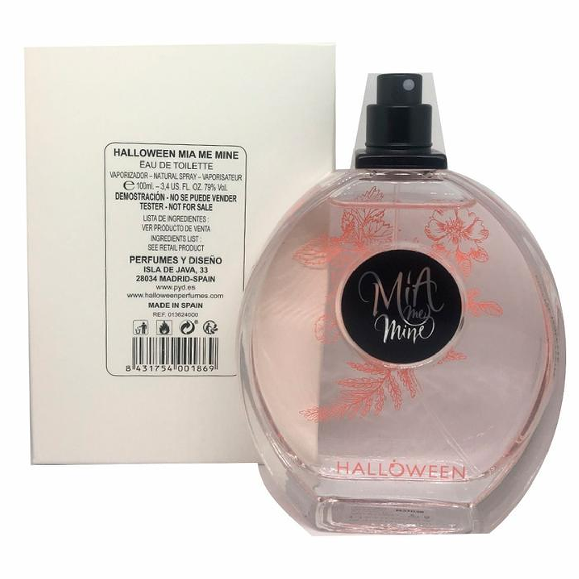 Tester Jesus del Pozo Halloween Mia Me Mine Edt 100ml Mujer 1
