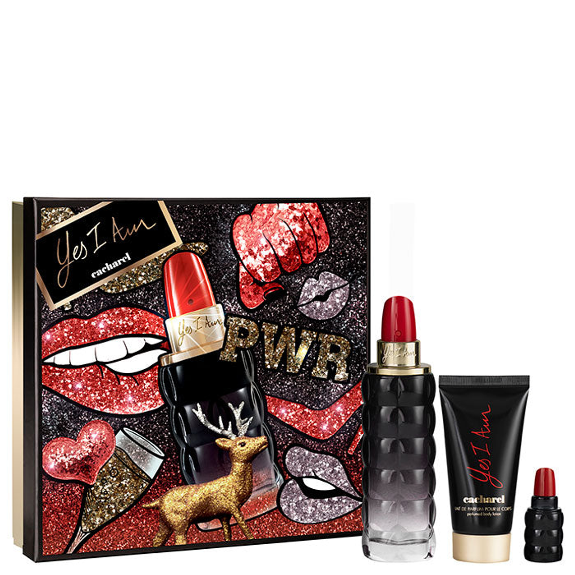 Estuche Cacharel Yes I Am Edp 75 Ml + 5Ml + 50 Ml Mujer 1