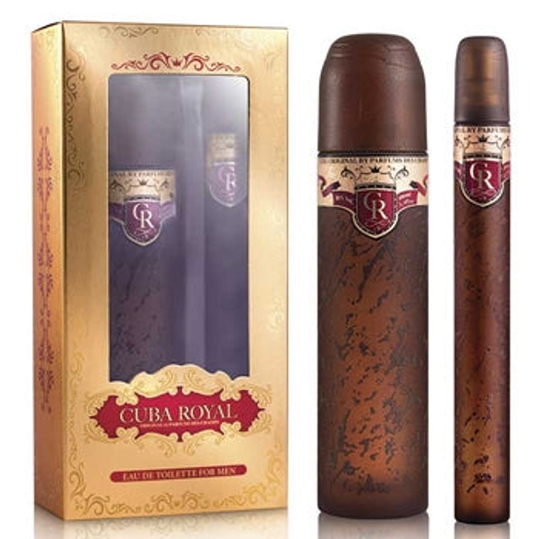 Estuche Cuba Royal Edt 100ml +35ml Hombre 1