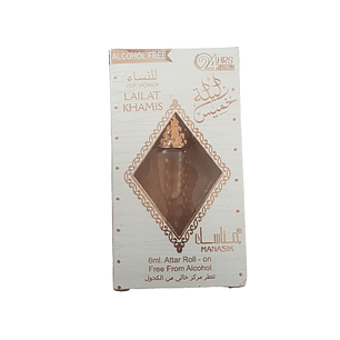 Attar Roll On Manasik Lailat Khamis 6ml Mujer