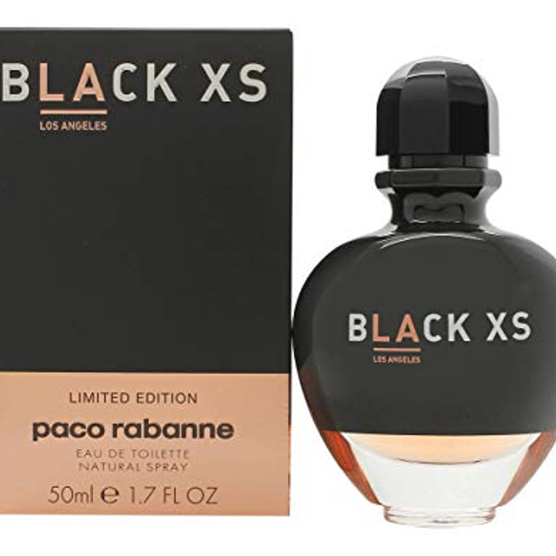 Perfume Paco Rabanne Xs Black Los Angeles Edt 80ml Mujer 1