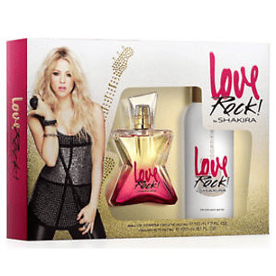 Estuche Shakira Love Rock Edt 80ml+ Desodorante 150ml Mujer