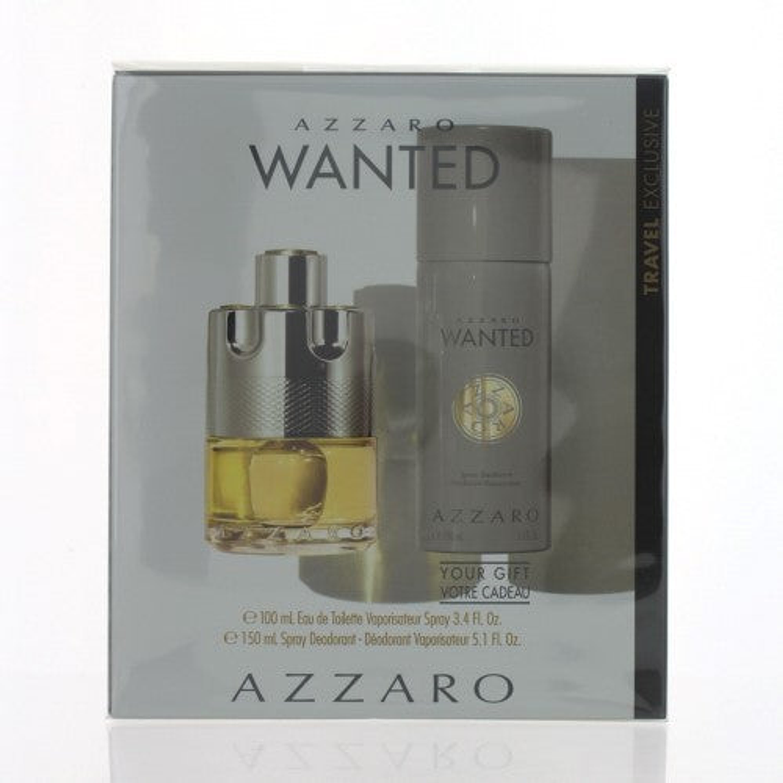Estuche Azzaro Wanted Edt 100ml Hombre 1