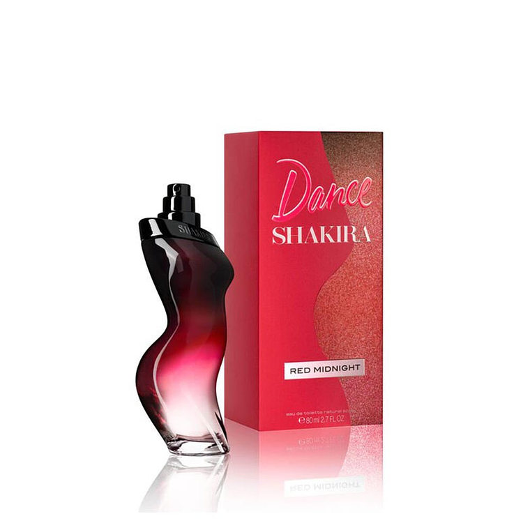Perfume Shakira Dance Red Midnight Edt 80ml (Red) Mujer 1